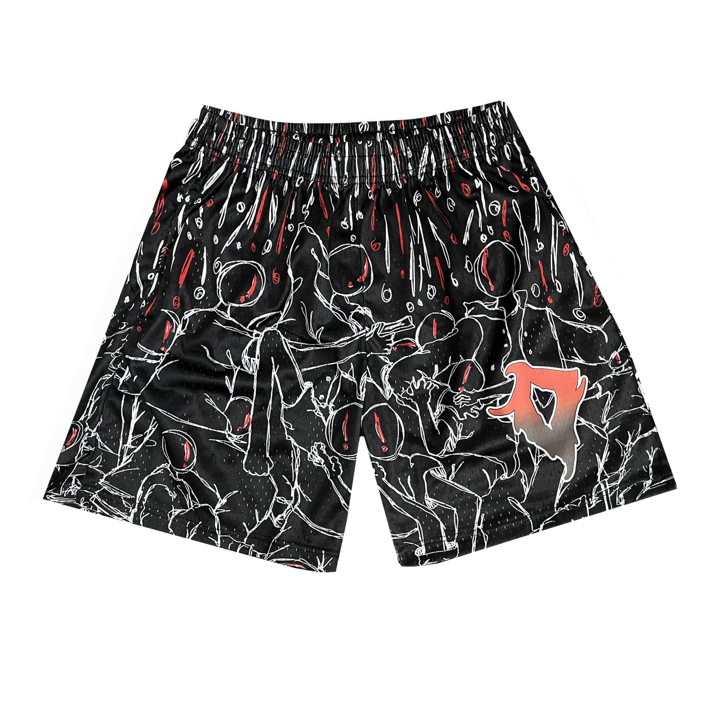 Spider Mesh Shorts