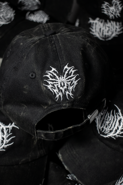 Distressed Embroidery Cap