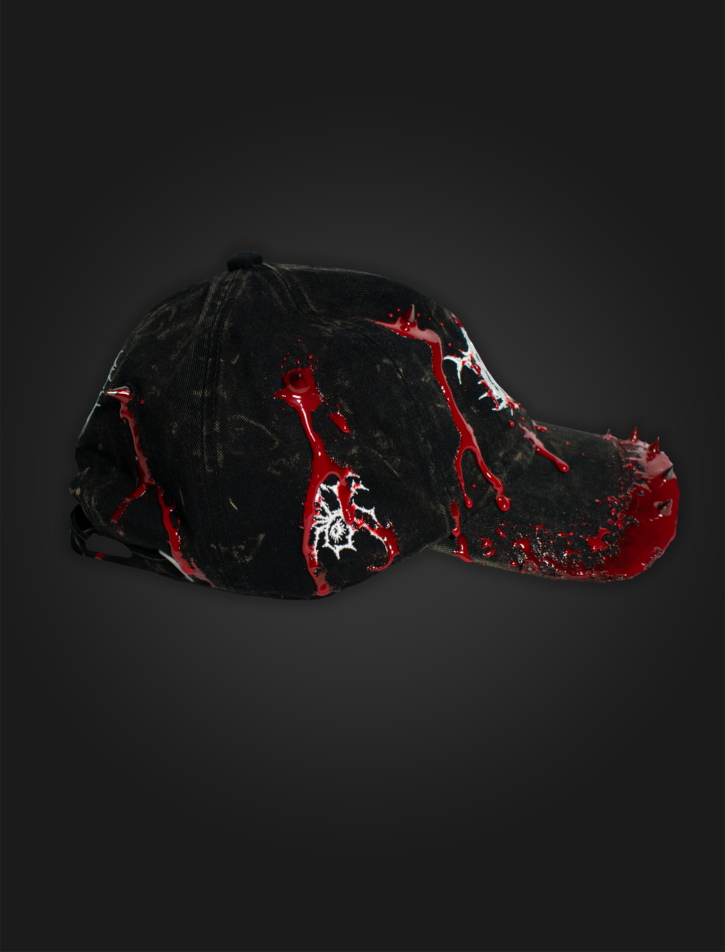 BLOOD STUDDED CAP