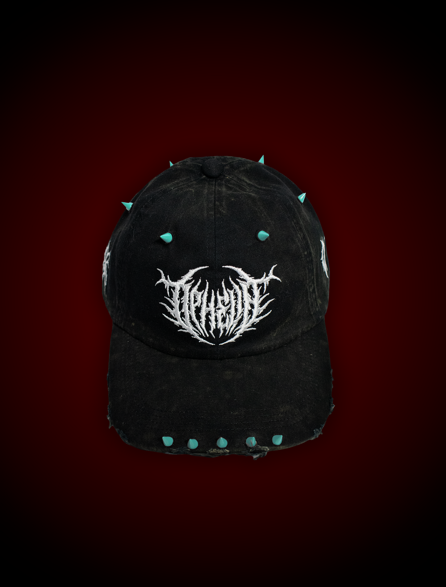 Ophelia Studded Distressed Cap (Multiple Colors)