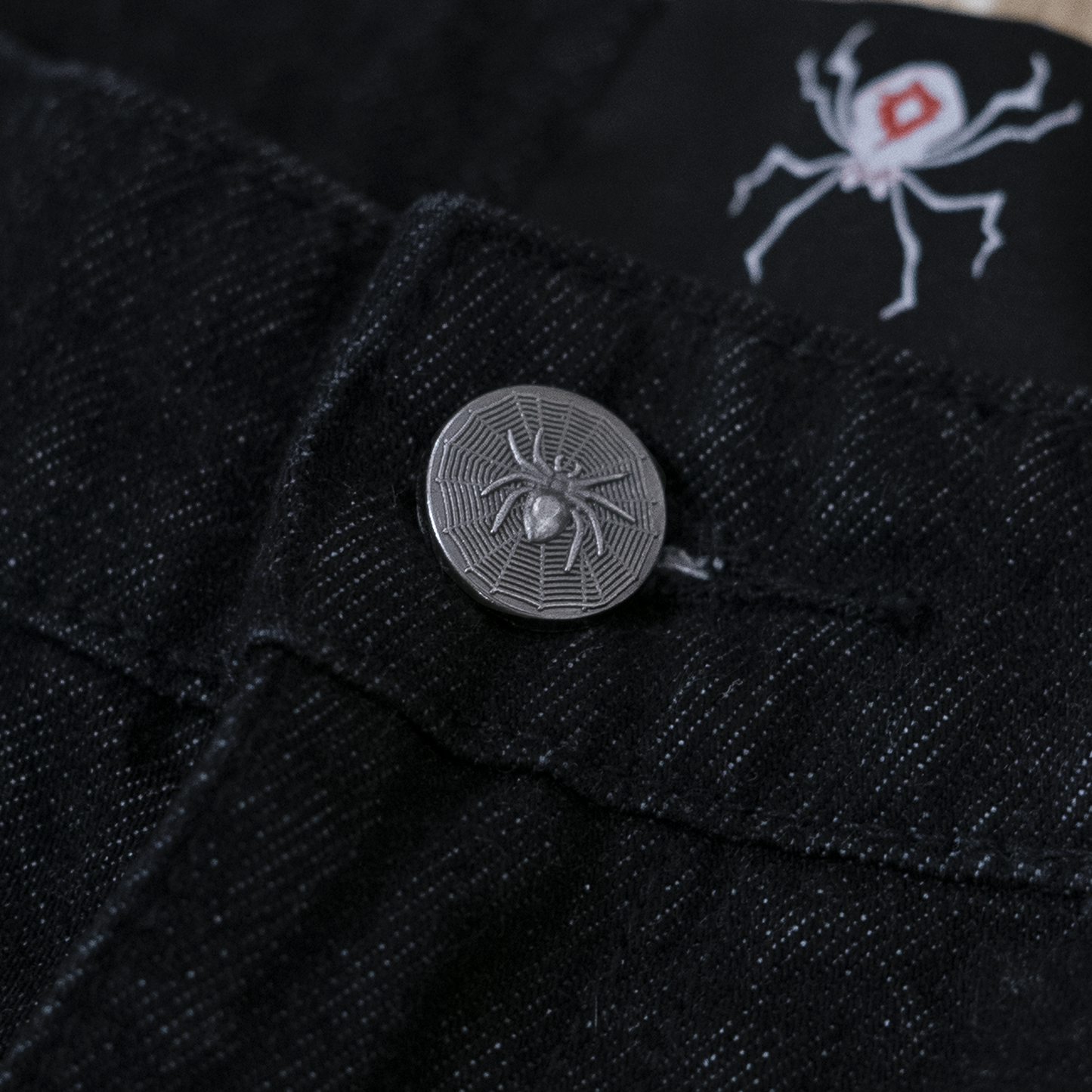 Spider Distressed Jeans