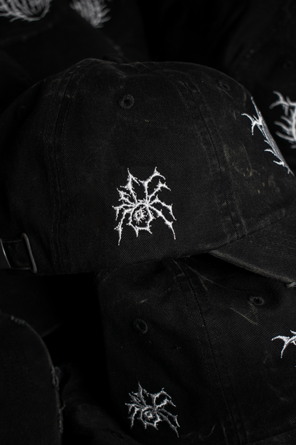 Distressed Embroidery Cap